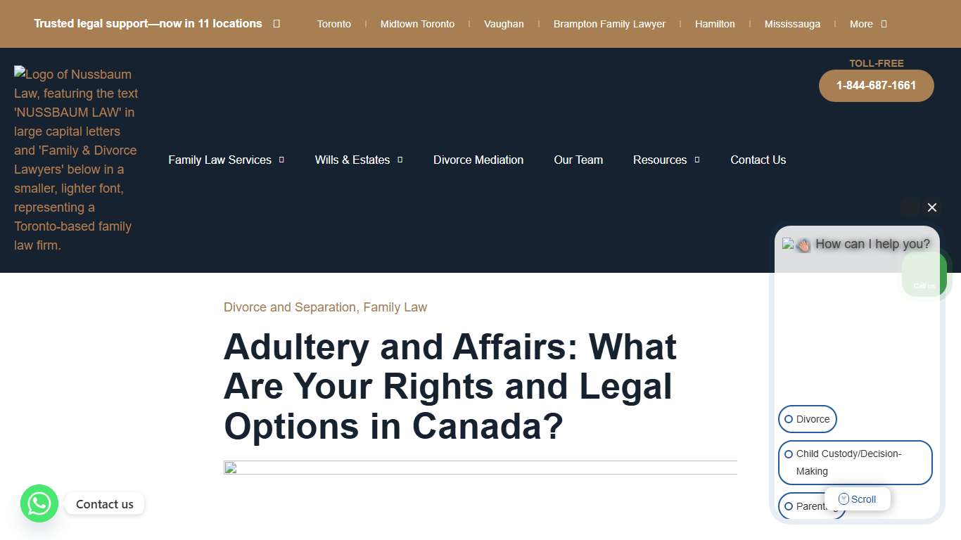Adultery and Affairs: What Are Your Rights and Legal Options in Canada? - Nussbaum Law
